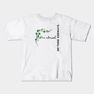 I'm Irish We Think Sideways Kids T-Shirt